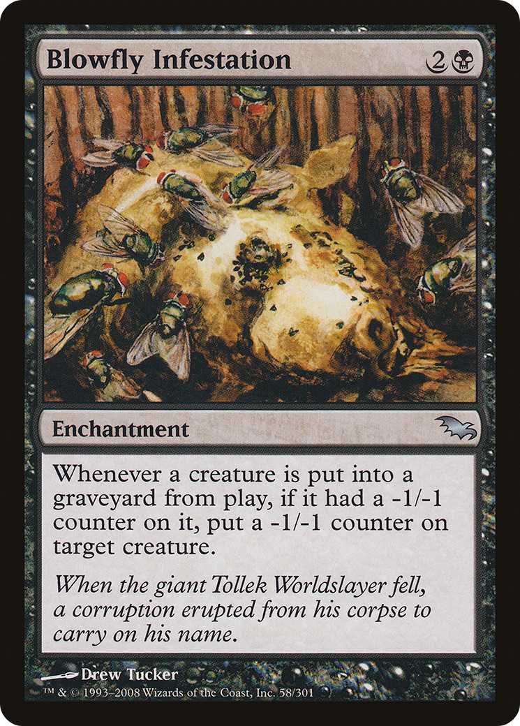 {C} Blowfly Infestation [Shadowmoor][SHM 058]