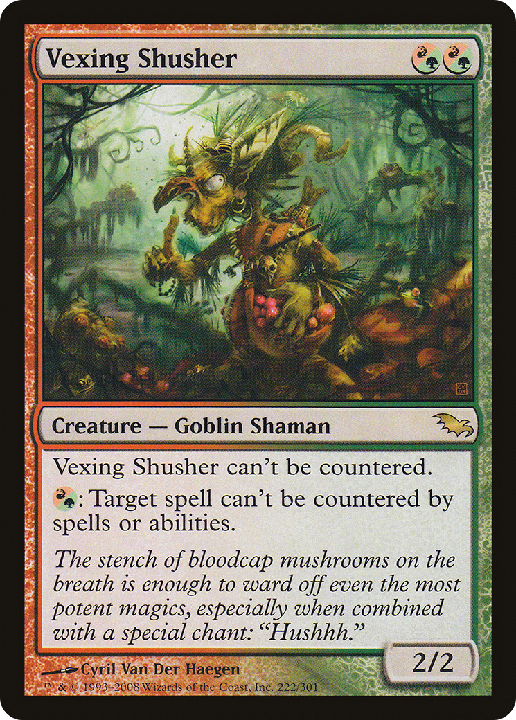 {R} Vexing Shusher [Shadowmoor][SHM 222]