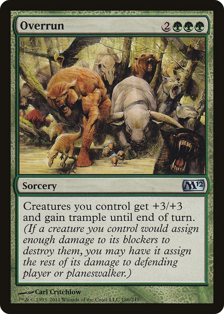 {C} Overrun [Magic 2012][M12 186]