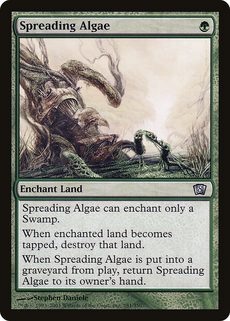 {C} Spreading Algae [Eighth Edition][8ED 281]