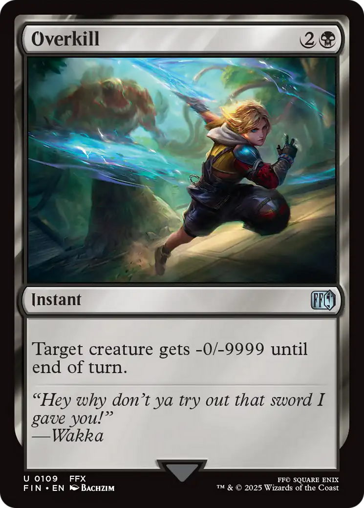 {@C} Overkill [FINAL FANTASY][FIN 109]