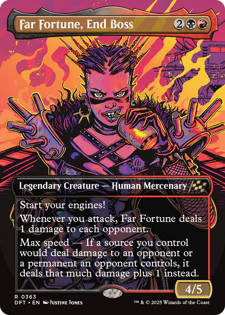 {@R} Far fortune, End Boss (Borderless) [Aetherdrift][DFT 363]