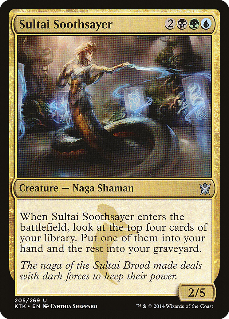 {C} Sultai Soothsayer [Khans of Tarkir][KTK 205]