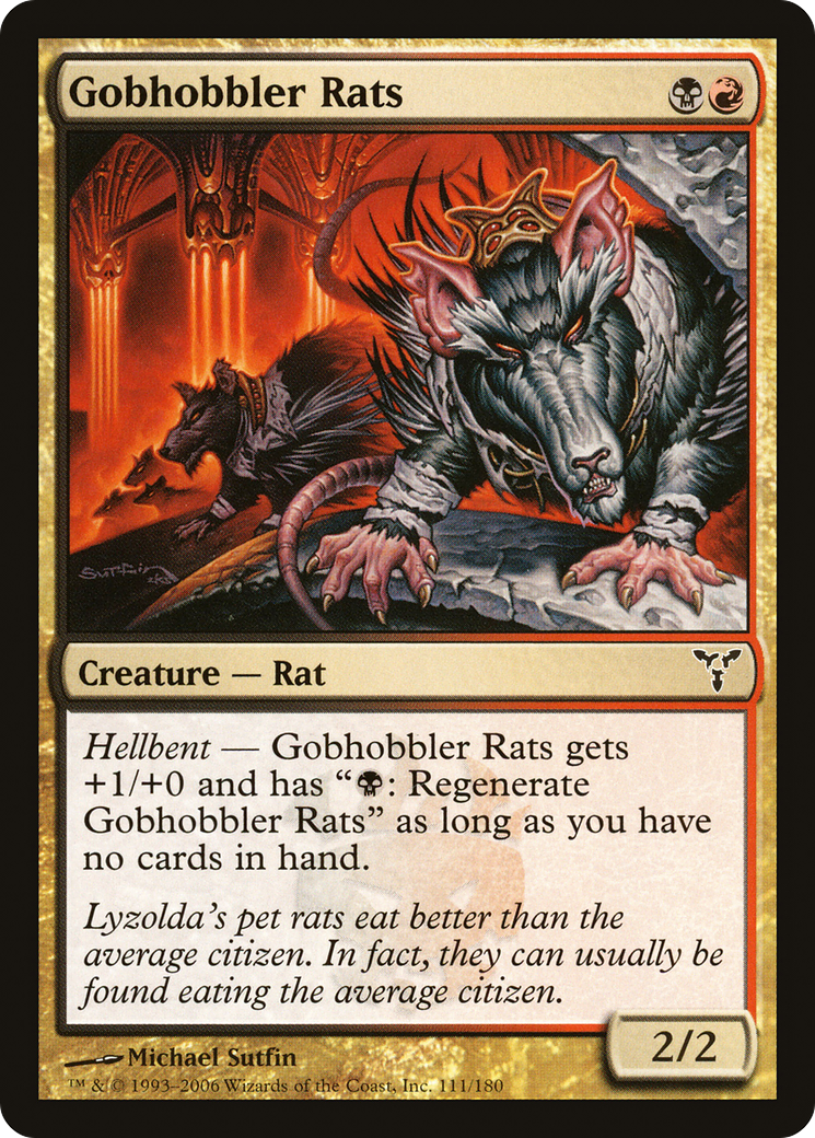 {C} Gobhobbler Rats [Dissension][DIS 111]