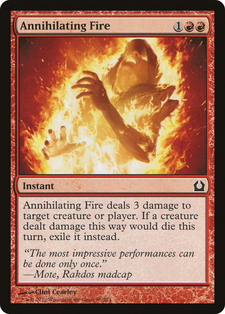 {C} Annihilating Fire [Return to Ravnica][RTR 085]