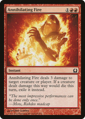 {C} Annihilating Fire [Return to Ravnica][RTR 085]
