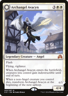 {R} Archangel Avacyn // Avacyn, the Purifier [Shadows over Innistrad][SOI 005] - Misty Mountain Games