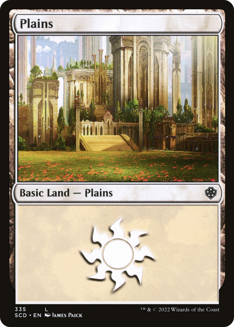 {B}[SCD 335] Plains (335) [Starter Commander Decks]
