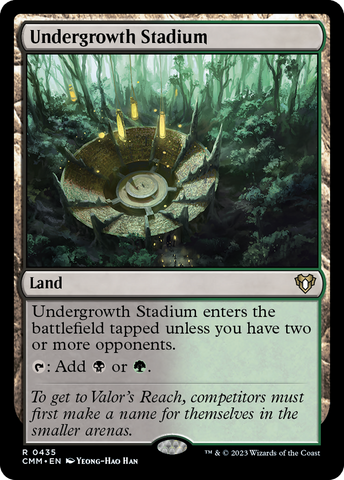 {R} Undergrowth Stadium [Commander Masters][CMM 435]