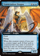 {R} Transcendent Dragon (Extended Art) [Tarkir: Dragonstorm Commander][TDC 062]