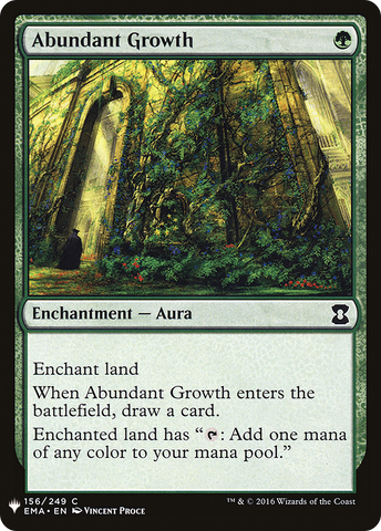 {C} Abundant Growth [Mystery Booster][LS EMA 156]
