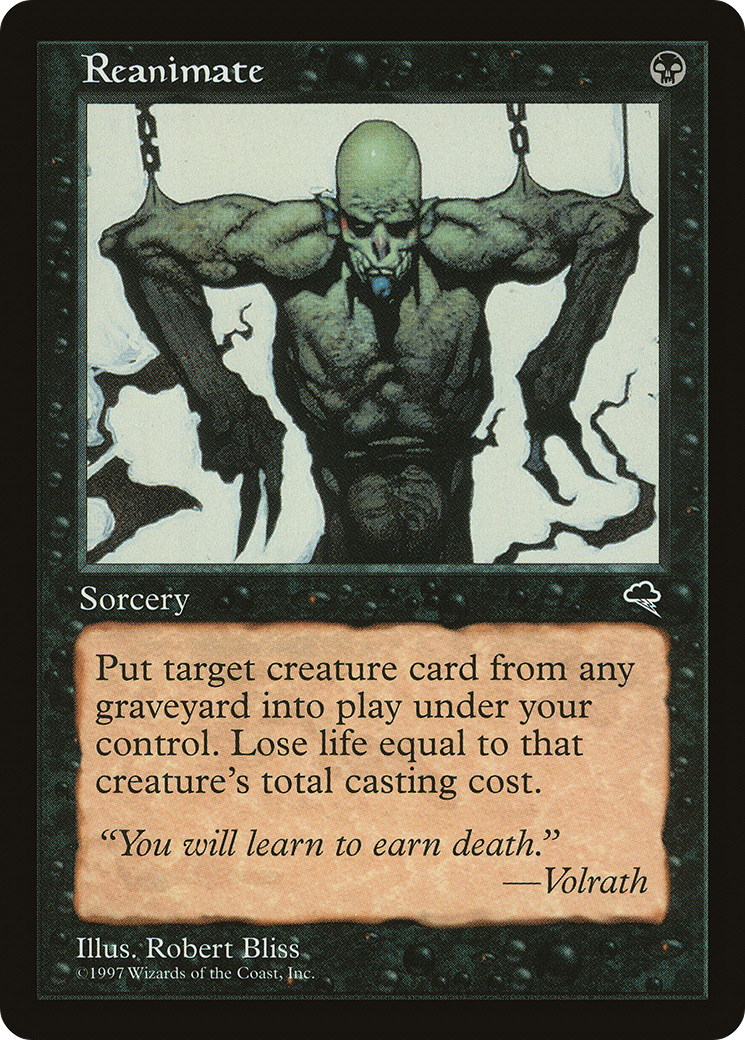 {C} Reanimate [Tempest][TMP 151] - Misty Mountain Games
