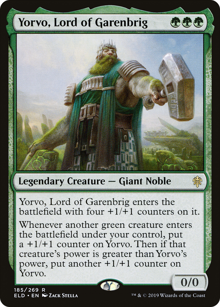 {R} Yorvo, Lord of Garenbrig [Throne of Eldraine][ELD 185]