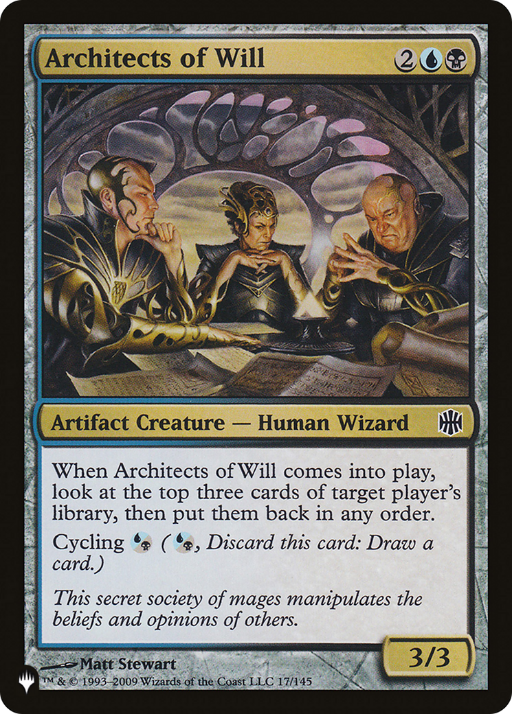 Architects of Will [LIST ARB-17]