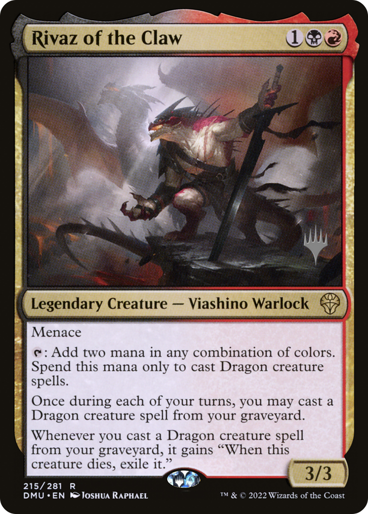 {R} Rivaz of the Claw (Promo Pack) [Dominaria United Promos][PP DMU 215]