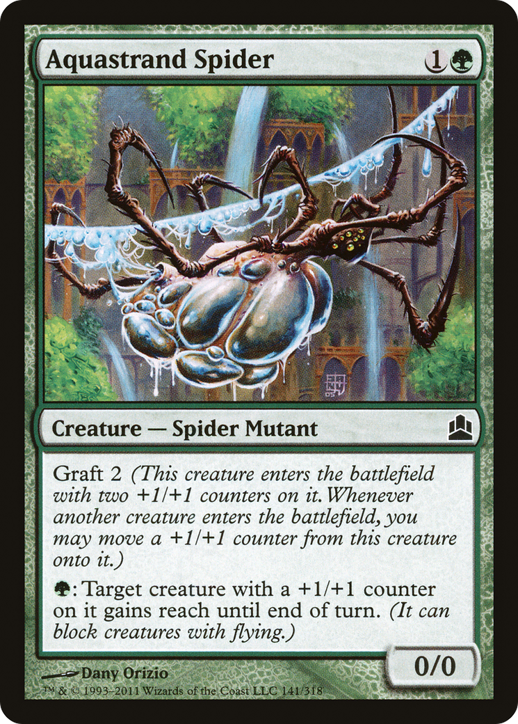 {C} Aquastrand Spider [Commander 2011][CMD 141]