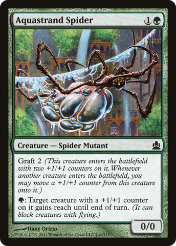 {C} Aquastrand Spider [Commander 2011][CMD 141]
