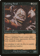 {C} Cackling Fiend [Urza's Saga][USG 121]