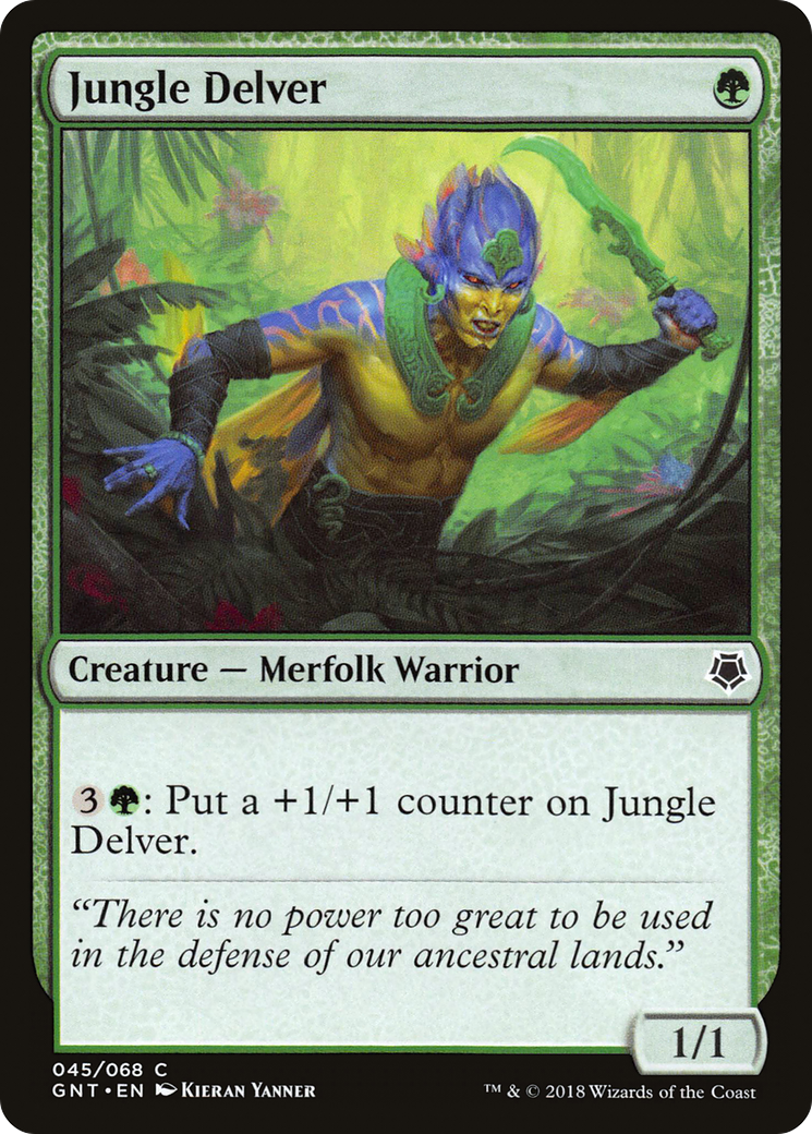 {C} Jungle Delver [Game Night 2018][GNT 045]