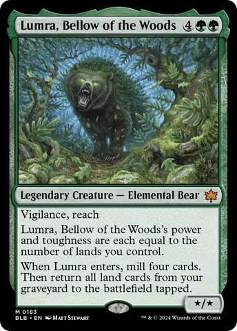 {@R} Lumra, Bellow of the Woods [Bloomburrow][BLB 183]