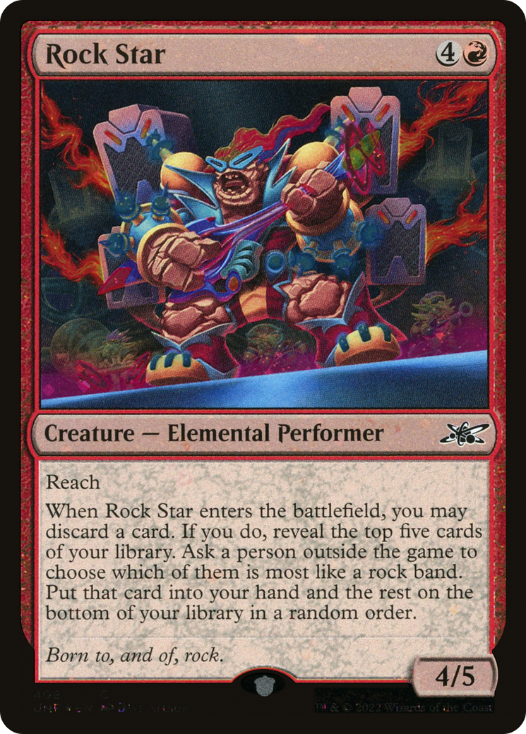 {C} Rock Star [Unfinity][UNF 408]
