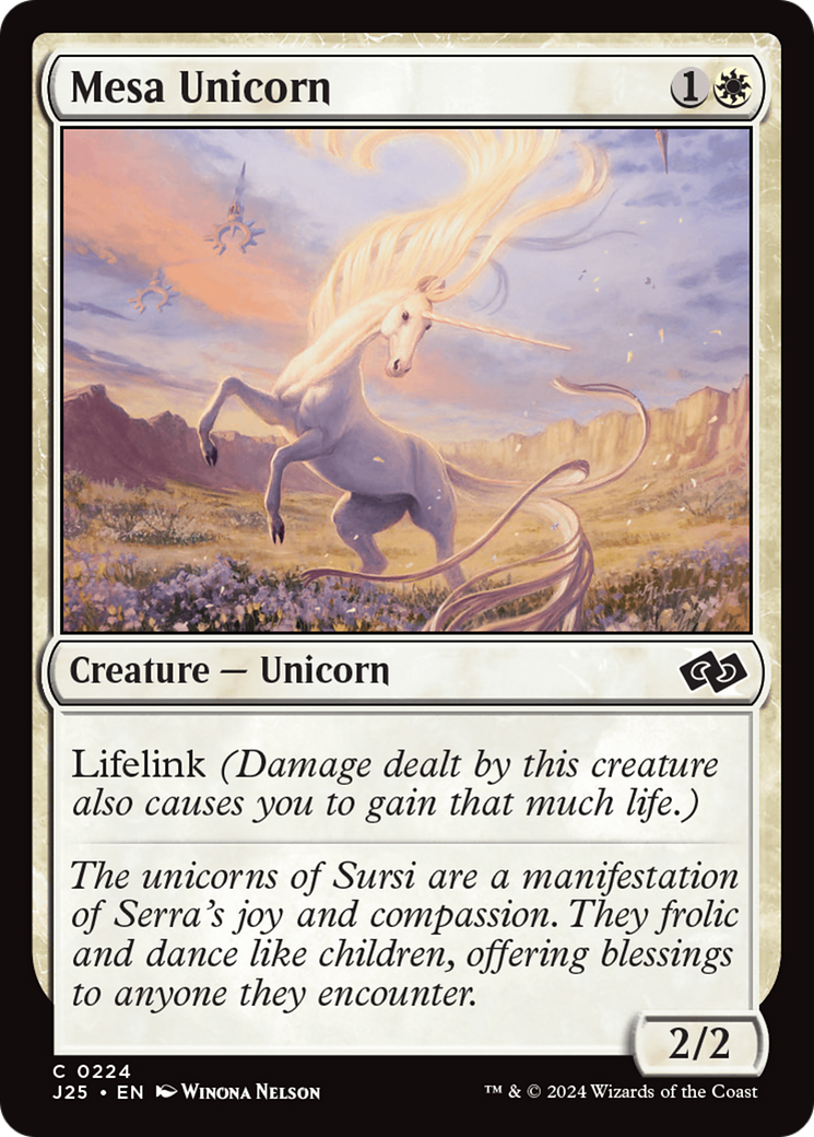 {C} Mesa Unicorn [Foundations Jumpstart][J25 224]