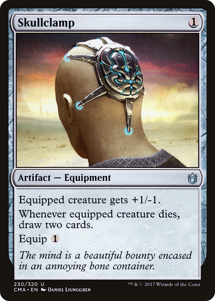 {C} Skullclamp [Commander Anthology][CMA 230]