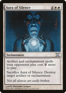 {C} Aura of Silence [Tenth Edition][10E 006]