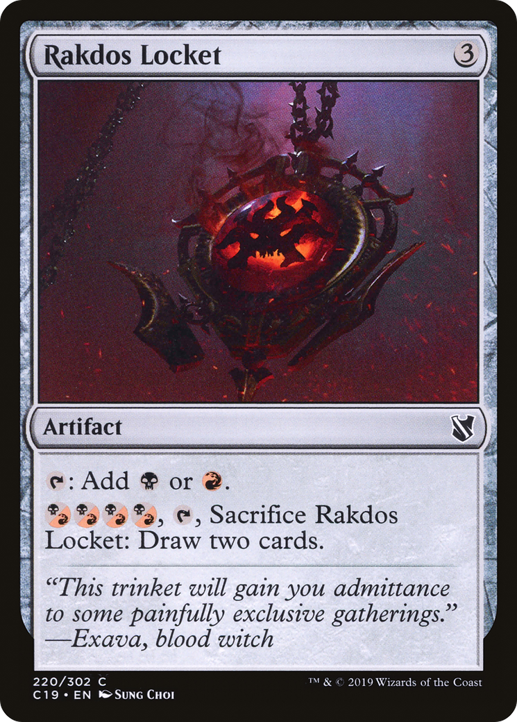 {C} Rakdos Locket [Commander 2019][C19 220]