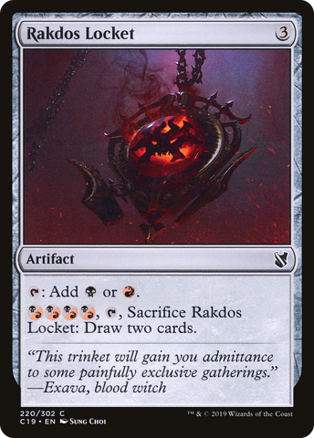 {C} Rakdos Locket [Commander 2019][C19 220]