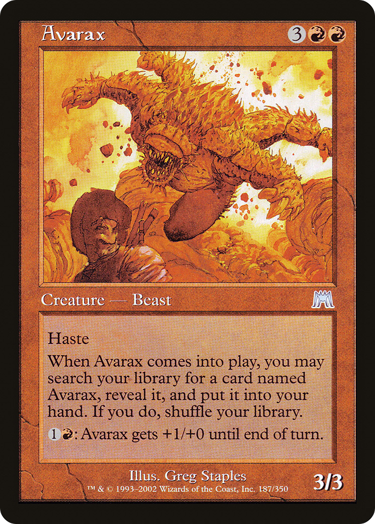 {C} Avarax [Onslaught][ONS 187]