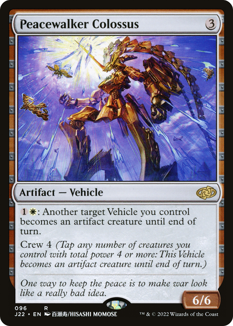 {R} Peacewalker Colossus [Jumpstart 2022][J22 096]