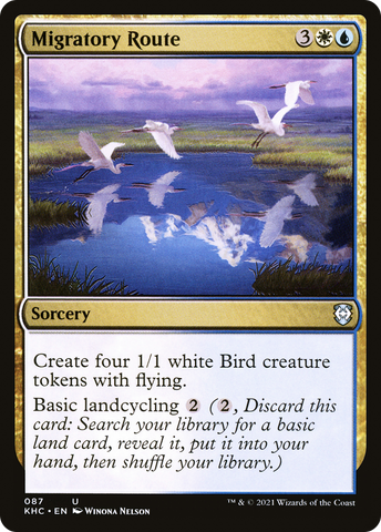 {C} Migratory Route [Kaldheim Commander][KHC 087]