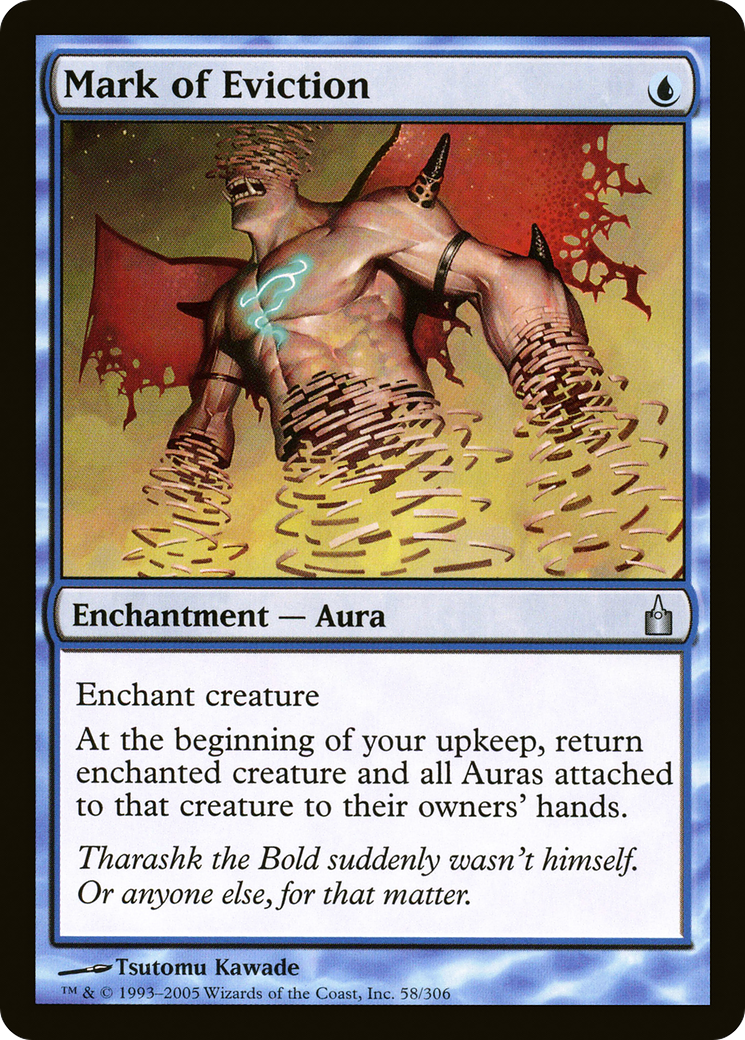{C} Mark of Eviction [Ravnica: City of Guilds][RAV 058]