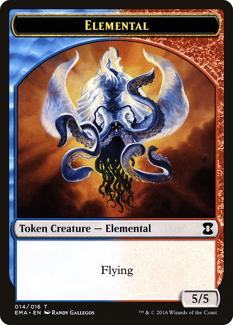 {T} Elemental Token (014/016) [Eternal Masters Tokens][TEMA 014]