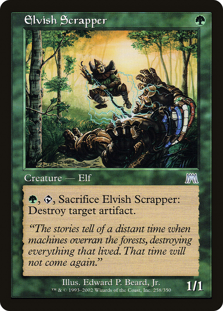 {C} Elvish Scrapper [Onslaught][ONS 258]