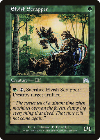 {C} Elvish Scrapper [Onslaught][ONS 258]