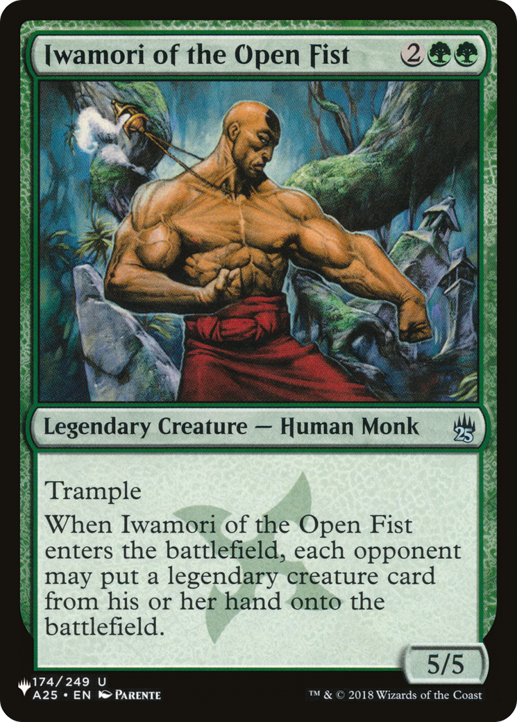 Iwamori of the Open Fist [LIST 174/249]