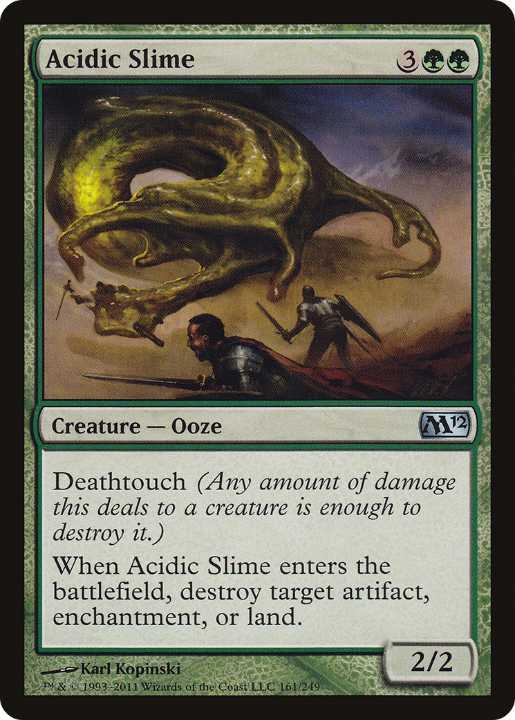 {C} Acidic Slime [Magic 2012][M12 161]