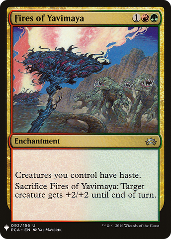 {C} Fires of Yavimaya [Mystery Booster][LS PCA 092]