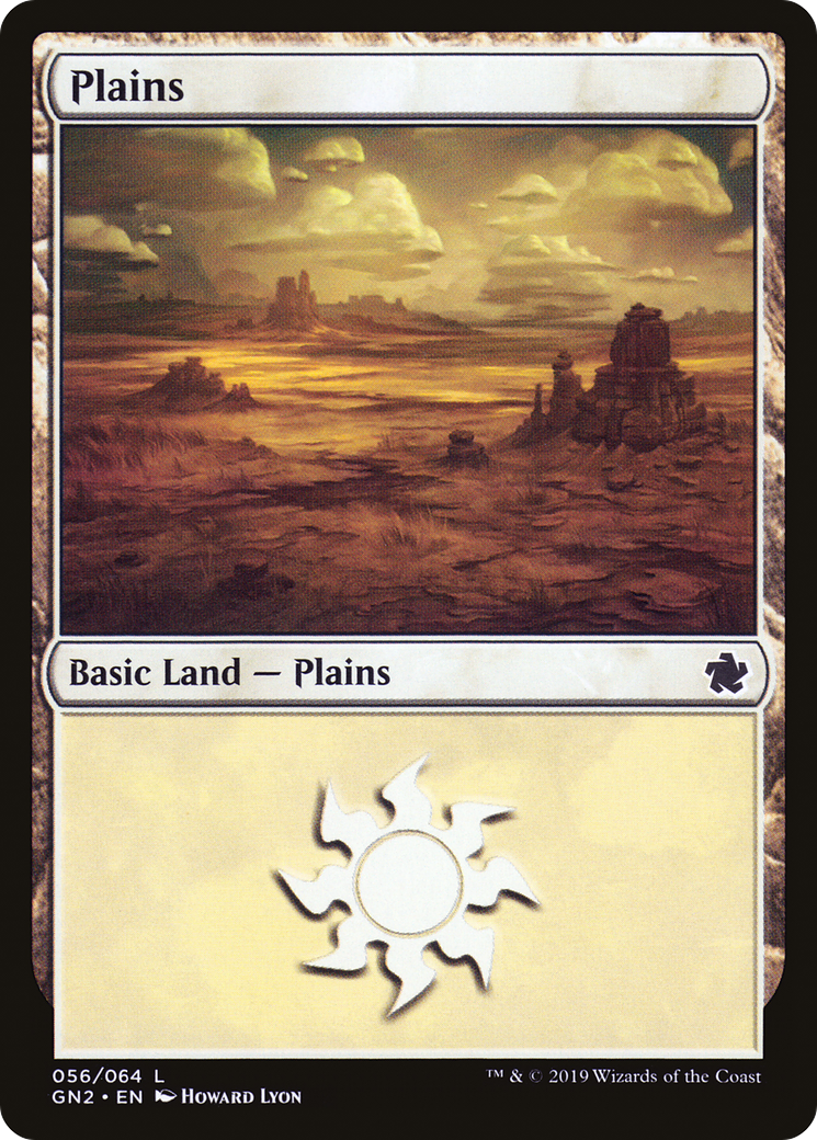 {B}[GN2 056] Plains (56) [Game Night 2019]