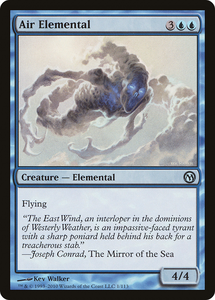 {C} Air Elemental [Duels of the Planeswalkers][DPA 001]