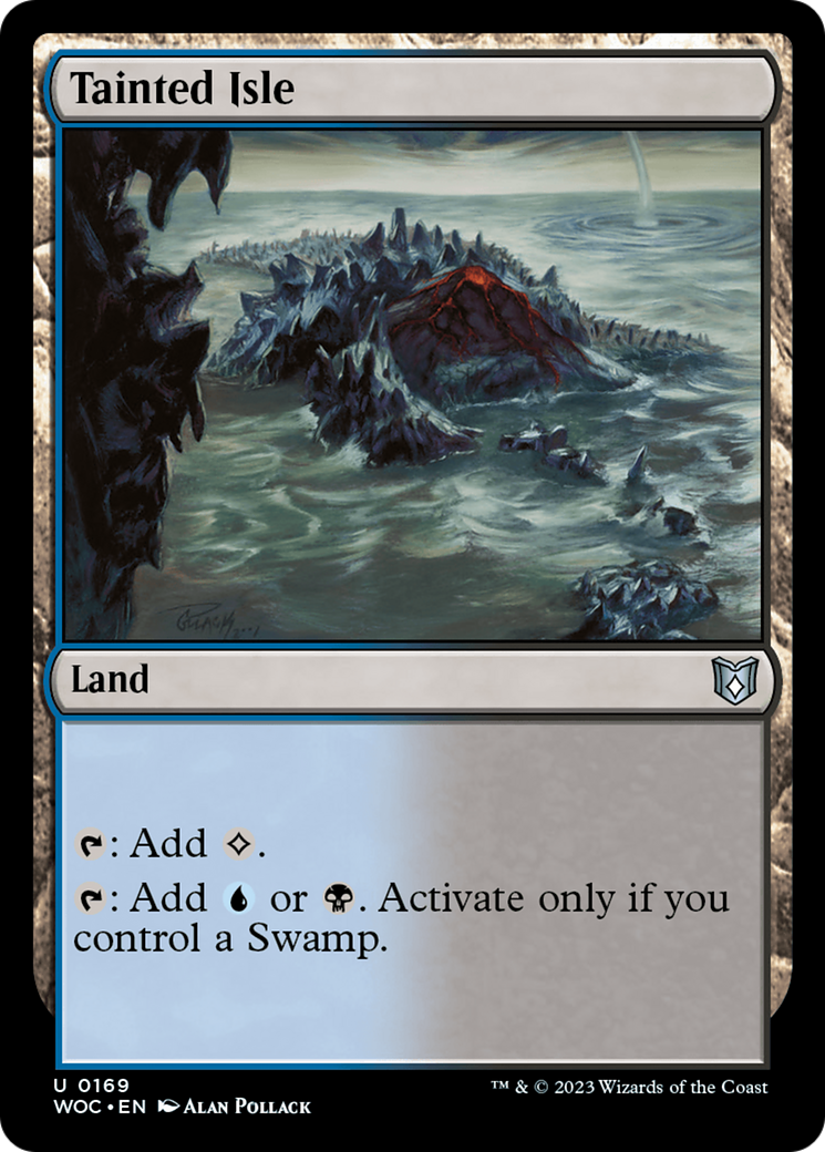 {C} Tainted Isle [Wilds of Eldraine Commander][WOC 169]