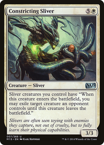 {C} Constricting Sliver [Magic 2015][M15 007]