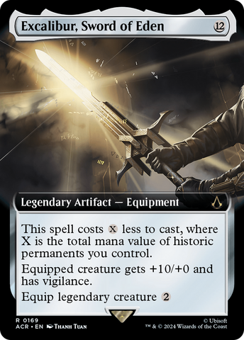 {R} Excalibur, Sword of Eden (Extended Art) [Assassin's Creed][ACR 169]
