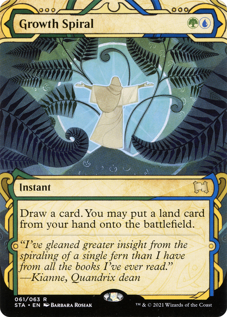 {R} Growth Spiral [Strixhaven: School of Mages Mystical Archive][STA 061]