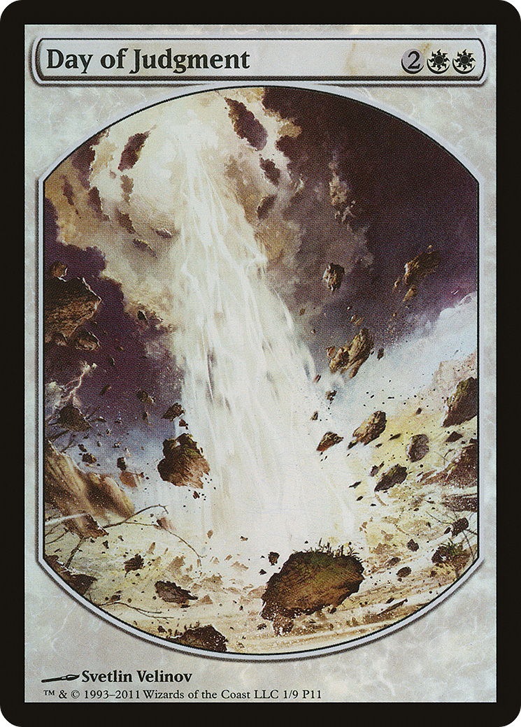 {R} Day of Judgment [Magic Player Rewards 2011][PA P11 001]
