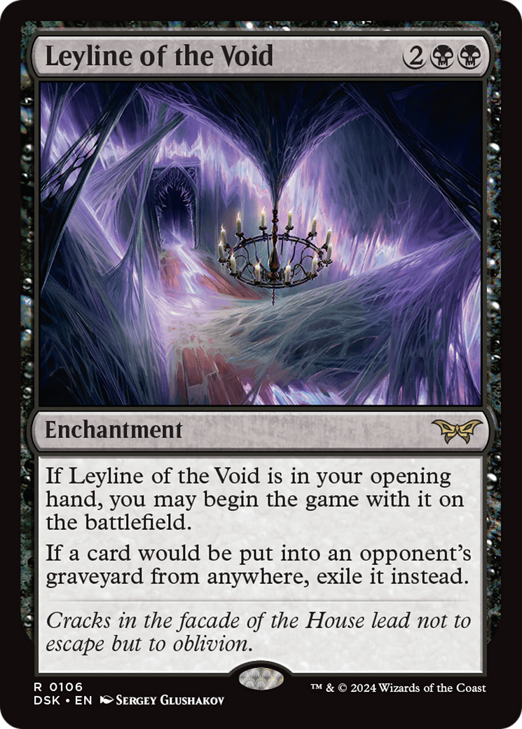 {@R} Leyline of the Void [Duskmourn: House of Horror][DSK 106]
