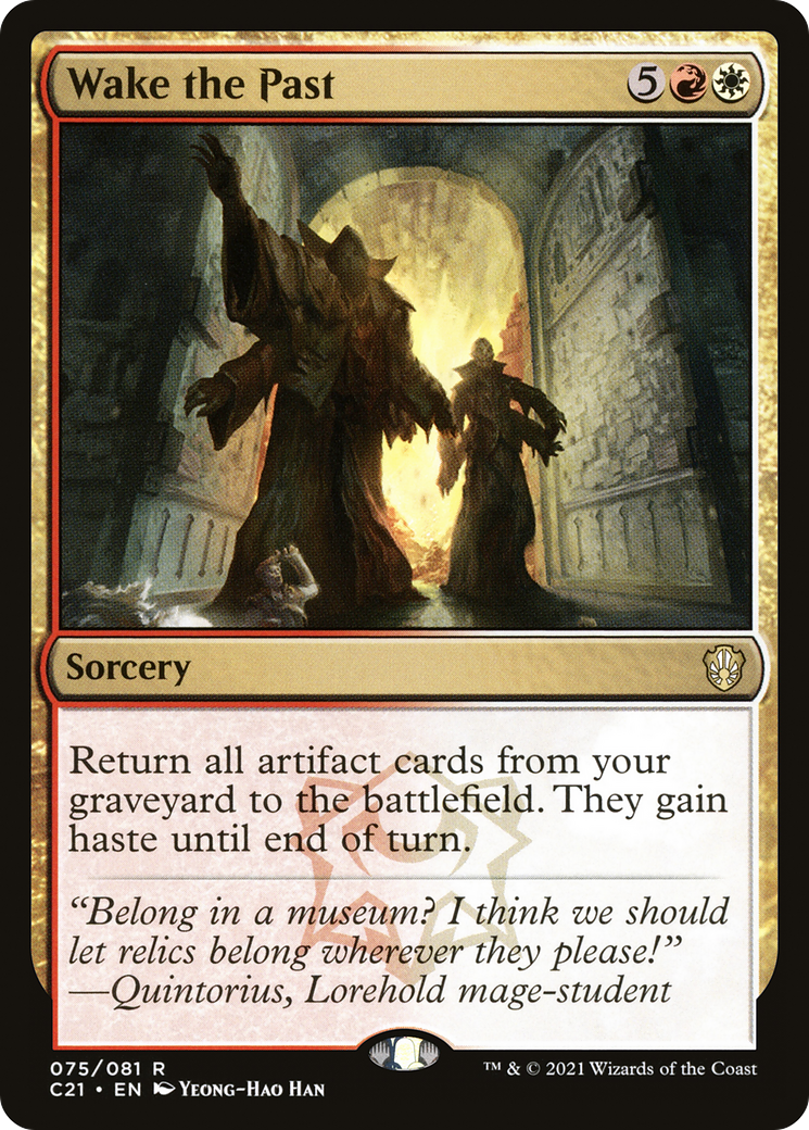 {R} Wake the Past [Commander 2021][C21 075]