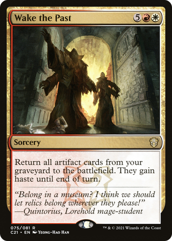 {R} Wake the Past [Commander 2021][C21 075]